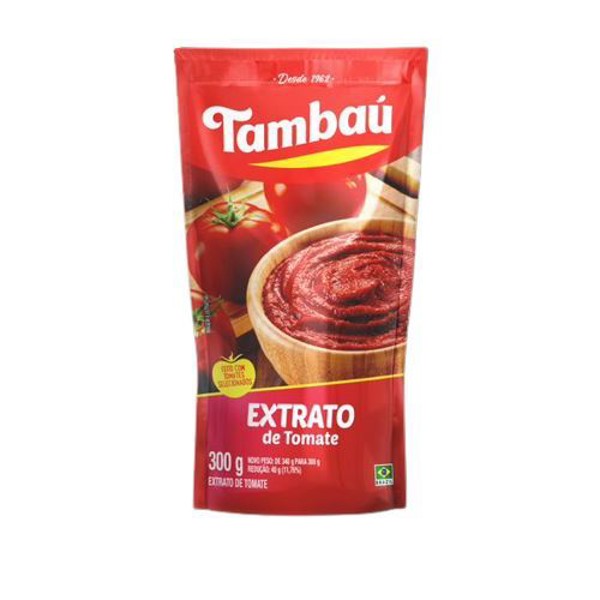 EXTRATO TOMATE TAMBAU SACHE 300GR