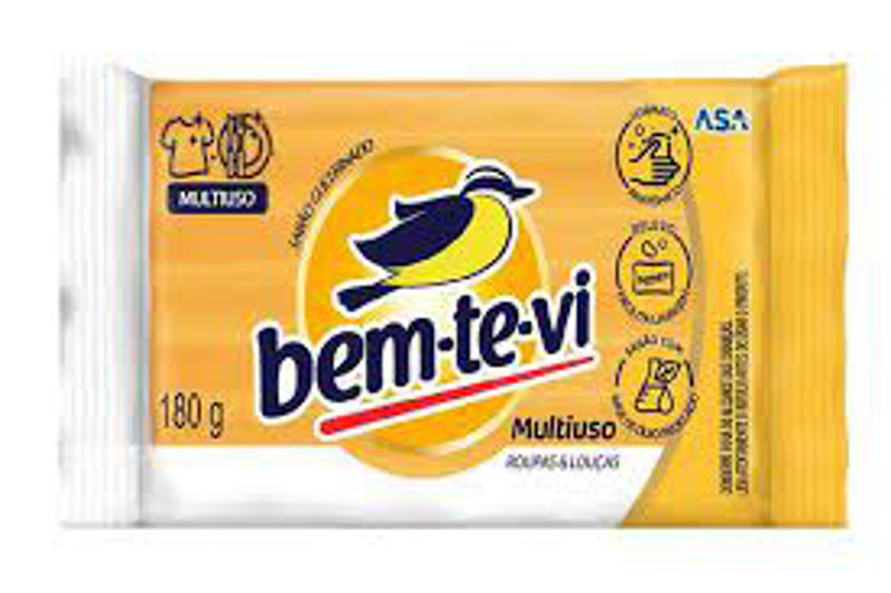 SABAO EM BARRA BEM TI VI AMARELO EMBALADO 180G UND