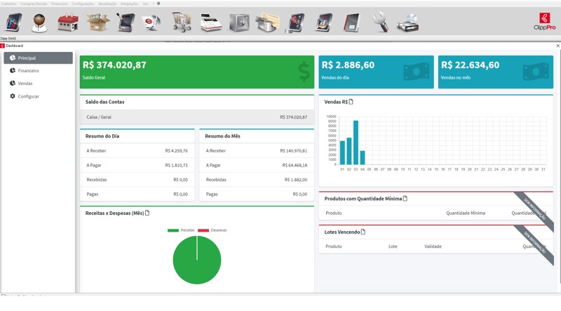 LICENÇA MENSAL CLIPP PRO
