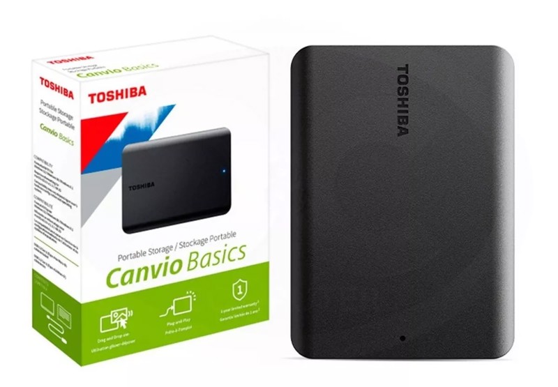 ***HD EXT  1TB PORT  TOSHIBA BASICS 3 0 PTO