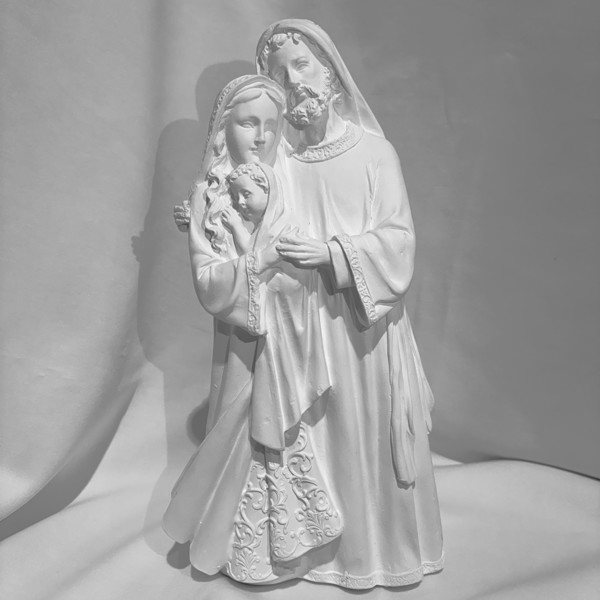 Imagem em Gesso - Sagrada Família Romana - 30cm