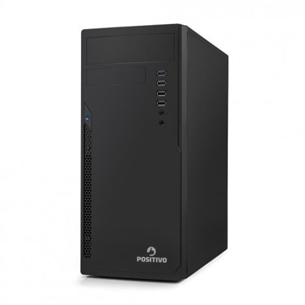 Desktop Positivo Master D2400 - Intel® Core™ i3 12ª Geração   (3.30 GHz, 4 núcleos, 12 MB Cache,   Intel® Turbo Boost até 4.30 GHz) Shell EFI 4 GB de memória SSD 256 GB