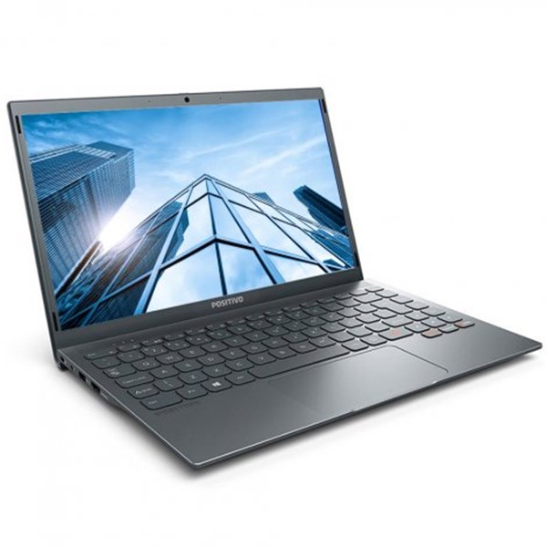 Notebook Positivo Motion Gray - Intel® Celeron™  (1.10 GHz, 2 núcleos, 2 MB Cache,   Intel® Turbo Boost até 2.40 GHz) Linux Tela 14" LED HD 4 GB de memória SSD 128 GB