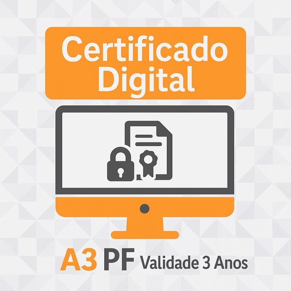 Certificado Digital Pessoa Fisica Tipo A3