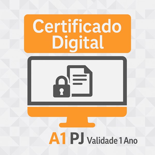 Certificado Digital Pessoa Juridica Tipo A1