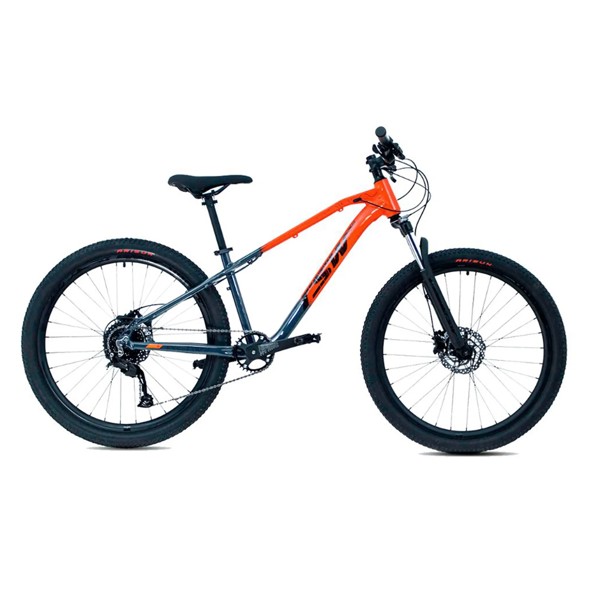 BICICLETA 26 TSW WARSHIP SHIMANO 9V FREE RIDE ALUM LARANJA/CINZA