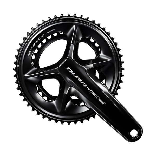 PEDIVELA SHIMANO DURA ACE FC-R9200 DUPLO 52/36D 172.5MM 12V (IFCR9200DX26) - PRETO - 172.5mm PRETO
