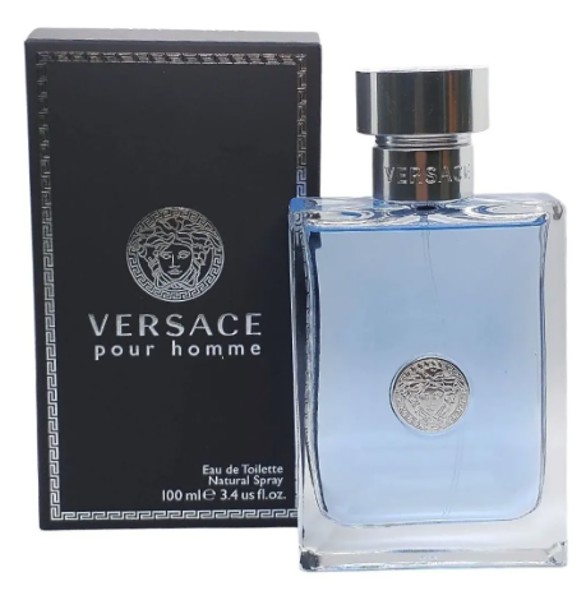 Perfume Versace Pour Homme Eau de Toilette Masculino 100ml Amadeirado