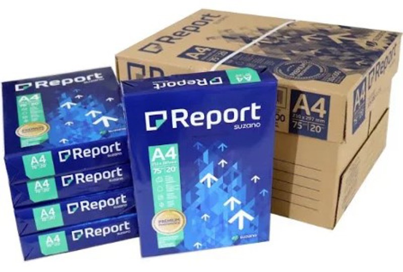 CAIXA DE PAPEL SULFITE A4 REPORT PREMIUM - 10 RESMA 5000 FOLHAS