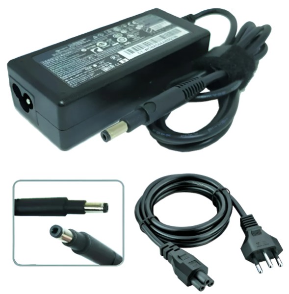 FONTE NOTEBOOK 19.5V - 3.33A PINO 4.8 X 1.7MM ULTRABOOK HP PAVILION 14-B080BR