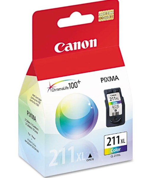 CARTUCHO CANON 211 COLOR - COMPATIVEL .  GARANTIA 30 DIAS