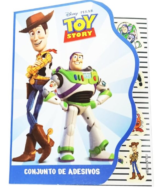ADESIVOS DECORADOS TOY STORY 8FLS. MOD. 991 (S) CARTELA 205.58.991 - V.M.P.