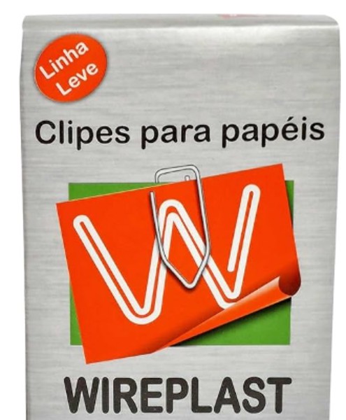 CLIPE (CLIPS) GALVANIZADO ACO 2/0 LINHA LEVE C/720 UN. CAIXA 214 - WIREPLAST