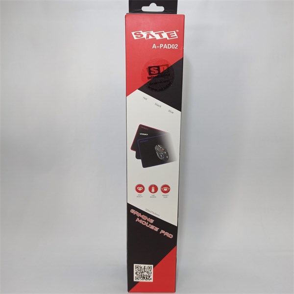 MOUSEPAD GAMER SATELLITE A-PAD021 32X27x3 - PRETO