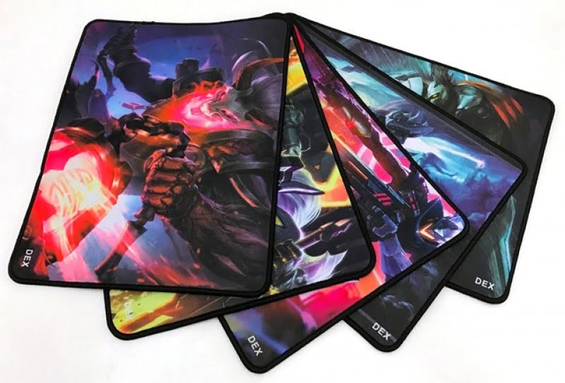 MOUSE PAD GAMER BORRACHADO PEQ 24X32X0,4 MM RY-80