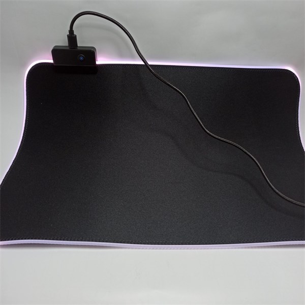 MOUSE PAD COM BORDA DE LED RGB 7 CORES 25 X 35 CM CABO 1.8M GMS-X3