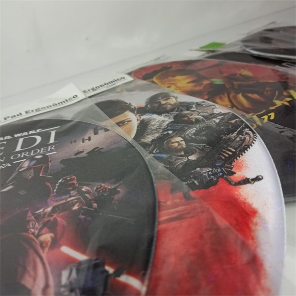 MOUSE PAD C/APOIO DE PUNHO ESTAMPAS DIVERSAS