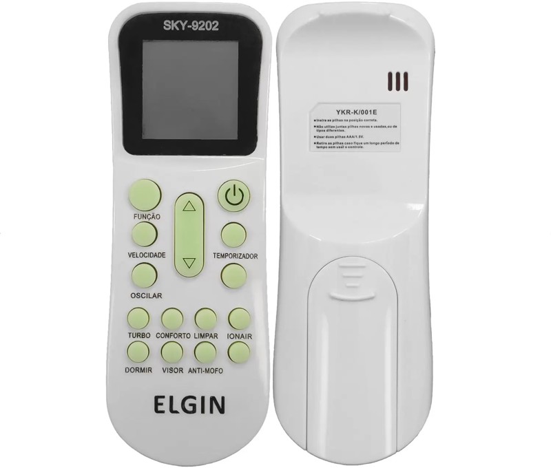CONTROLE DE AR CONDICONADO ELGIN SKY-9202 LINK SKY
