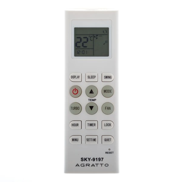 CONTROLE DE AR CONDICIONADO AGRATTO SKY-9197 LINK SKY