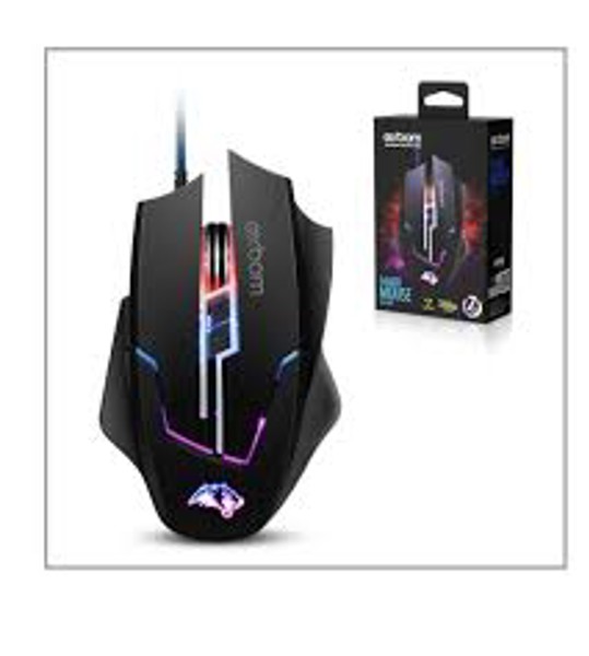 MOUSE GAMER OPTICO RGB USB 2.0 FIO 1.5M 3200DPI MS-G270 - EXBOM