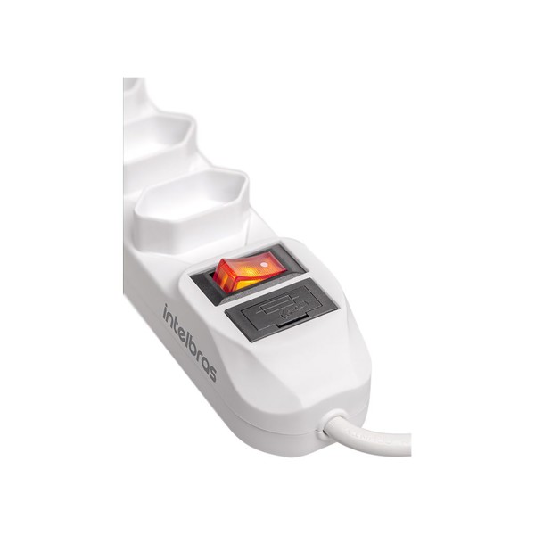 PROTETOR ELETRONICO C/ 4 TOMADAS E 2 USB - EPE 204 USB BR