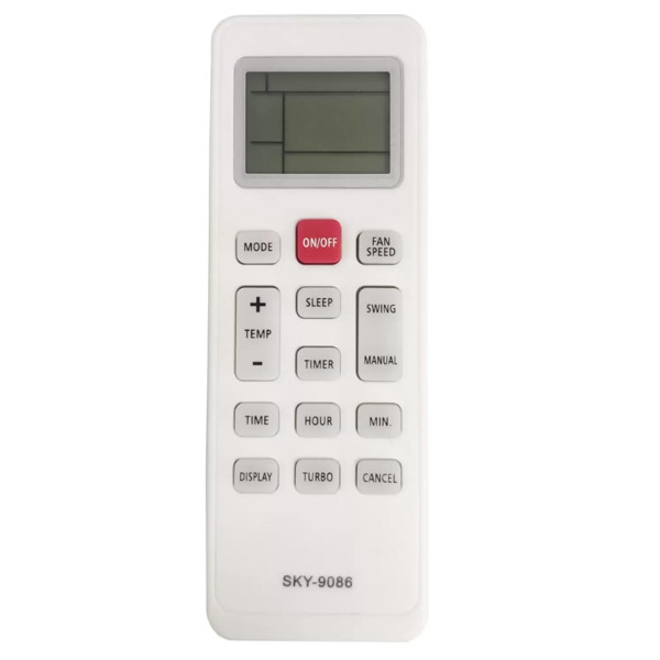 CONTROLE DE AR CONDICIONADO PHILCO SKY-9086 (3 CONFIGURAÇÕES DIFERENTES)