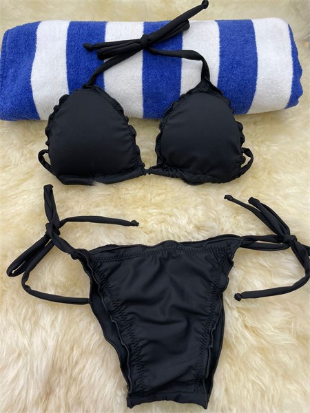 BIQUINI CORTININHA RIPLLE PRETO