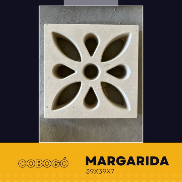 COBOGO MARGARIDA 39X39 CM PREMOLDADOS