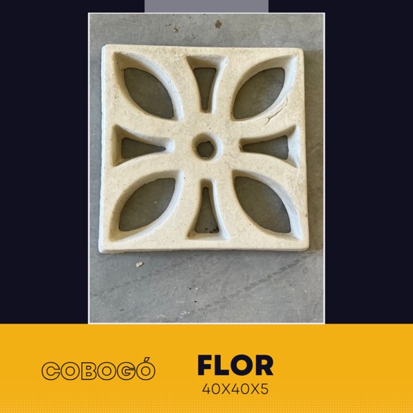 COBOGO COMUM FLOR 40X40 CM PREMOLDADOS