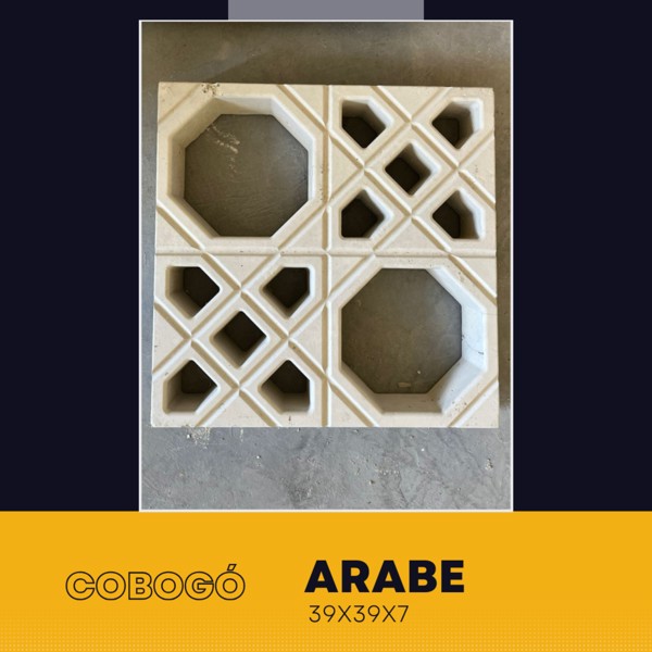 COBOGO ARABE 40X40 CM PREMOLDADO