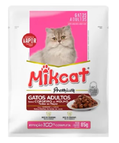 MOLHO MIKCAT CORDEIRO ADULTOS 85G