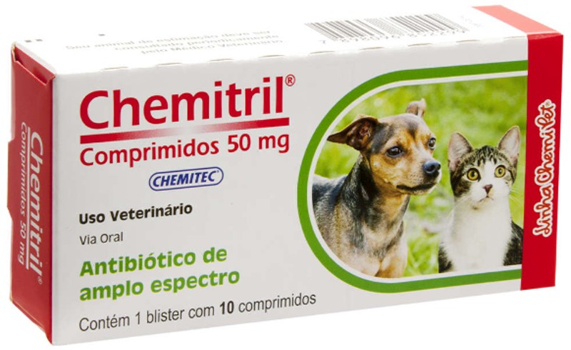 CHEMITRIL 50 MG - CX C/ 10 COMP.