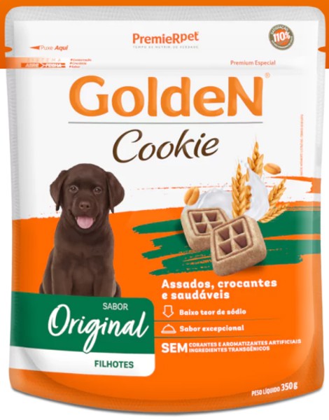 COOKIE GOLDEN FILHOTE ORIGINAL 350 GR