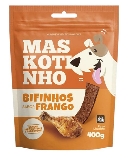 BIFINHO MASKOTINHO FRANGO 400G