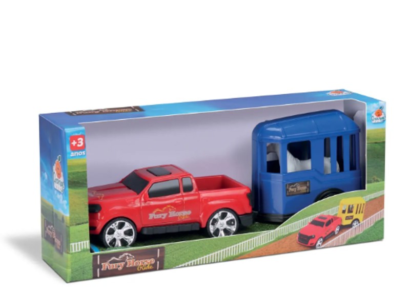 B.CARRO FURY HORSE ORANGE TOYS 503G