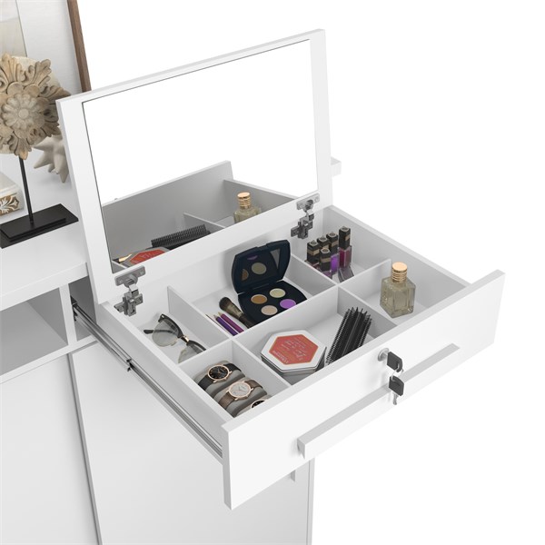 Cômoda Max 1,76 Branco Brilho