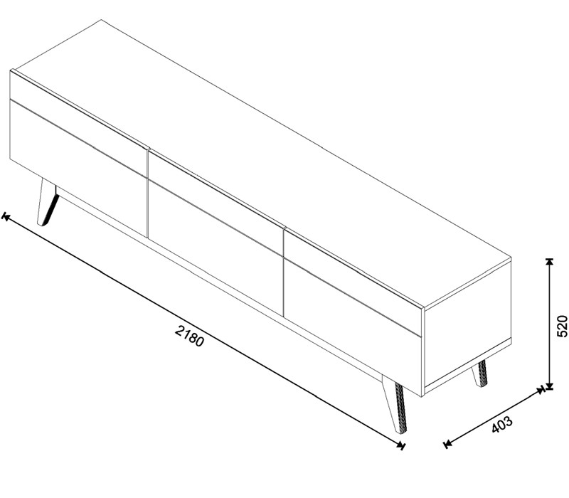 RACK CLASSIC 3G 2.2 OFF WHITE/NATURE