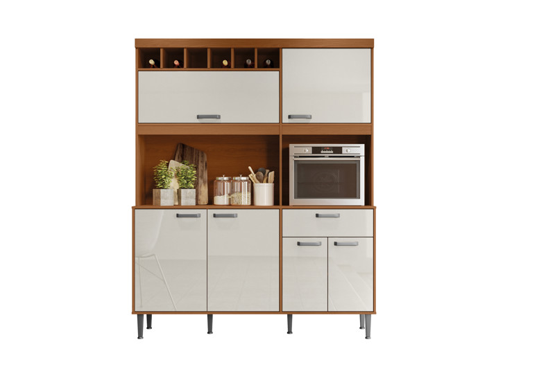 KIT COZINHA DAKOTA 1,60 JEQUITIBA/AREIA