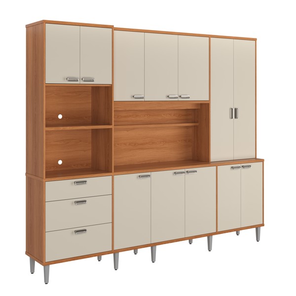 KIT COZINHA PULSE 2,60 JEQUITIBA/AREIA