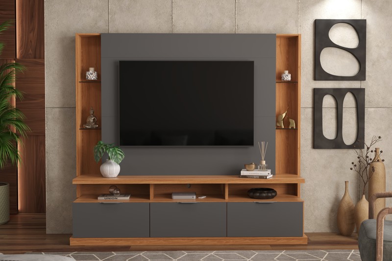 HOME BILBAO 2,07 JEQUITIBA/CINZA PEROLIZADO