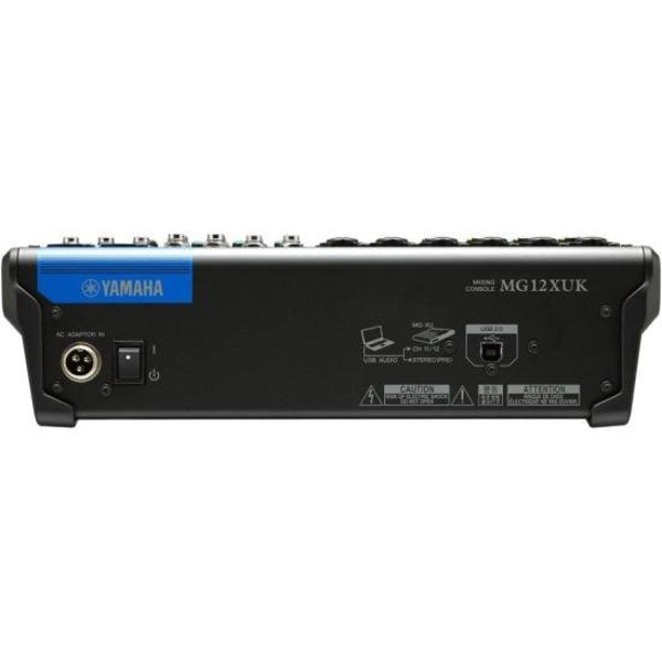 Mesa de Som Yamaha MG12XUK 12 Canais 110V Preta