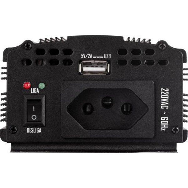 Inversor de Onda Modificada 300W 12VDC/220V PW11-11 Off Grid Hayonik