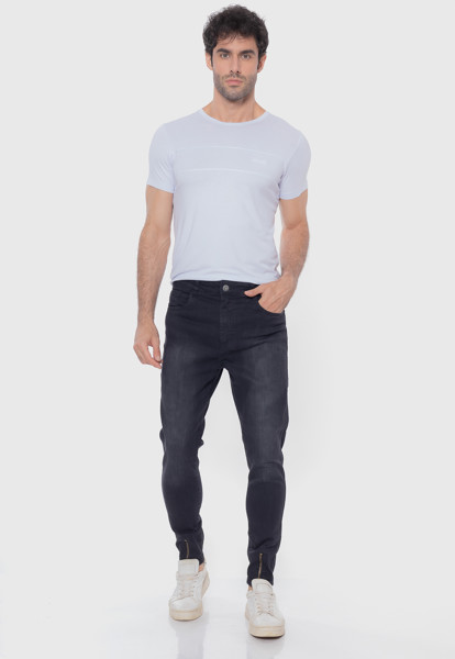 Calça 7880 Black Jeans Lycra
