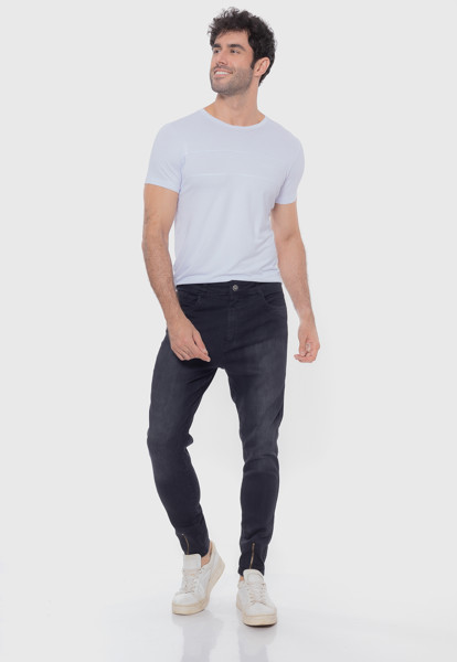 Calça 7880 Black Jeans Lycra