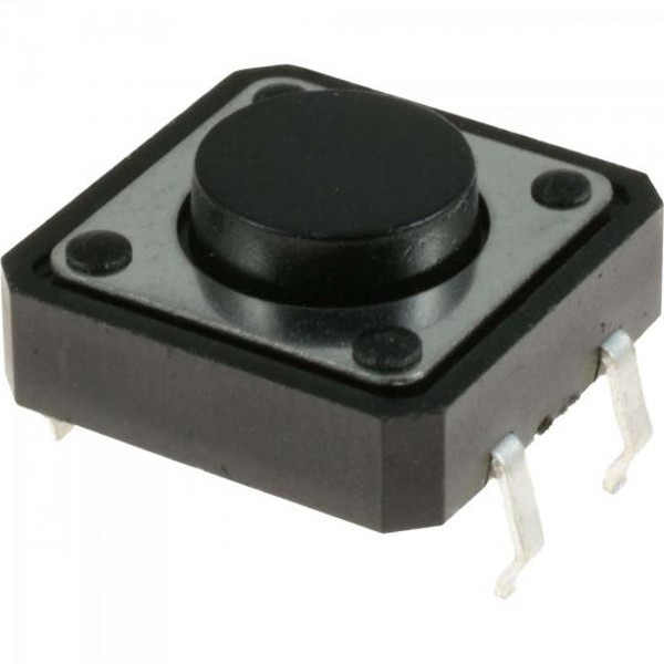 Chave Tactil Switch 5mm 180º CHVS0018 Preta STORM - PCT / 100