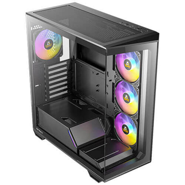 Gabinete Gamer Antec C3 Preto Argb Lateral De Vidro Atx/micro-atx/itx - 0-761345-10029-8
