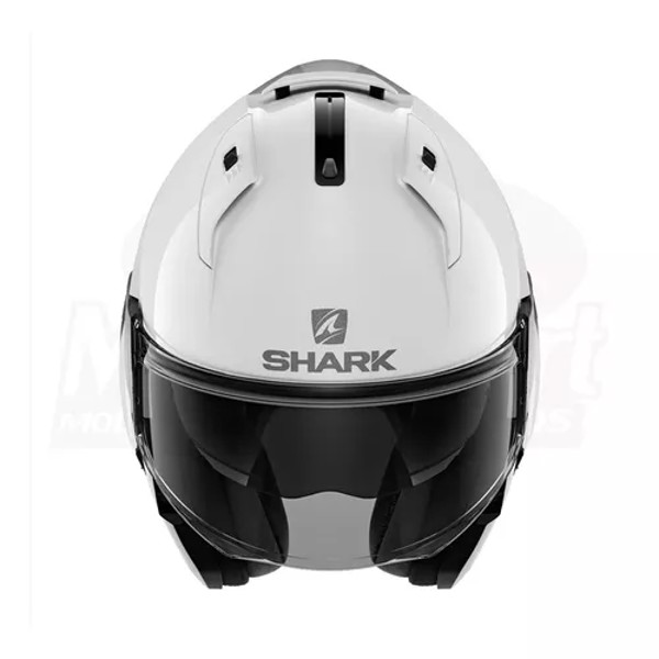 Capacete Shark Evo ES WHU - COR: Branco, TAMANHO: 56