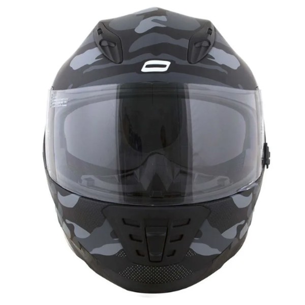Capacete Norisk FF302 Destroyer - COR: Preto/Branco, TAMANHO: 54
