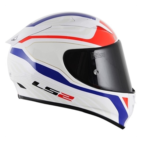 Capacete LS2 FF323 Arrow Burner br/az/verm 62