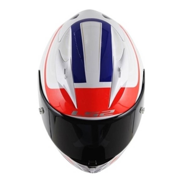 Capacete LS2 FF323 Arrow Burner br/az/verm 62